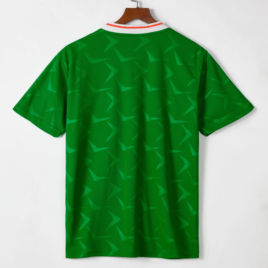 1990-1992 Maillot Ireland Domicile Retro - Image 2