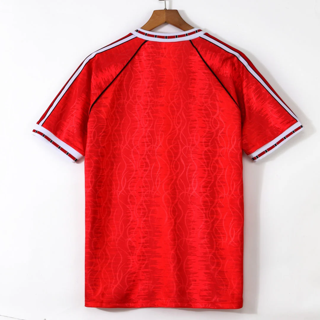 1991-1992 Maillot Manchester Domicile Retro - Image 2