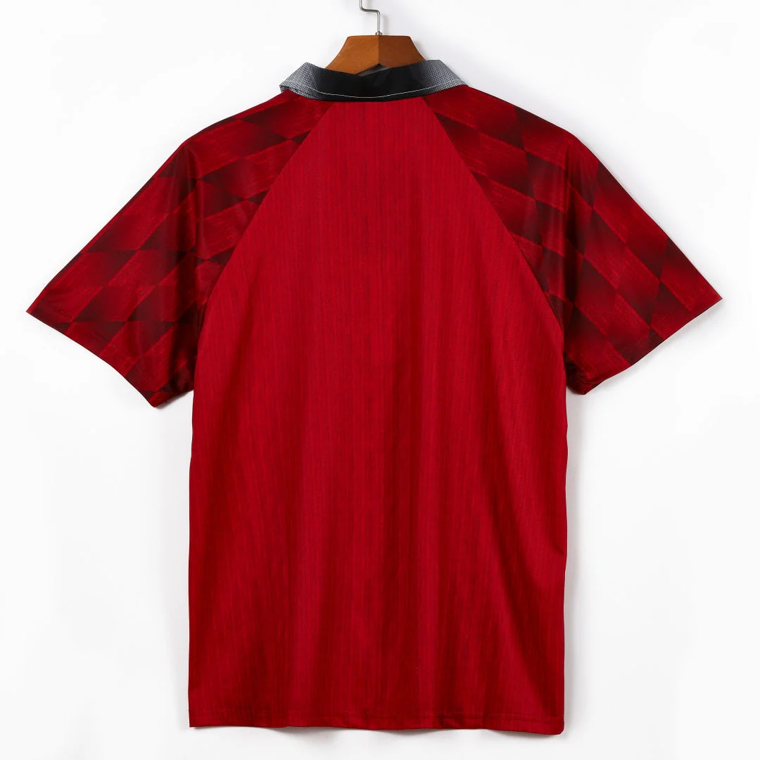 1996-1997 Maillot Manchester Domicile Retro - Image 2