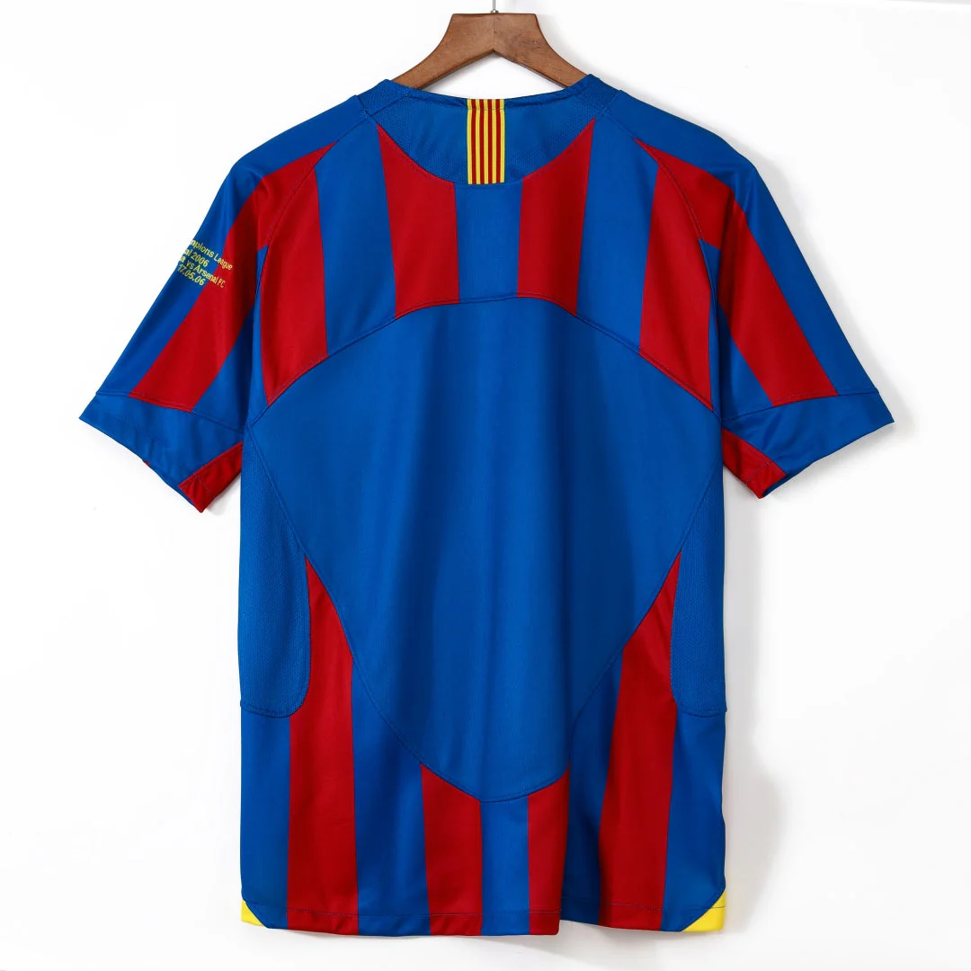 2005-2006 Maillot Barcelone Domicile Rétro - Image 2