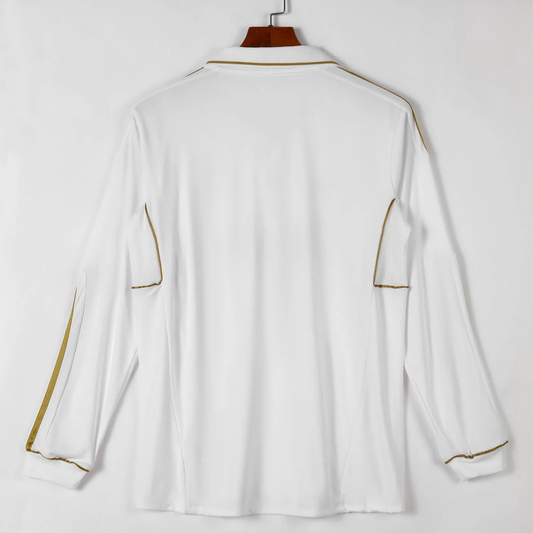 2011-2012 Maillot Retro Real Madrid Domicile Manches Longues - Image 2