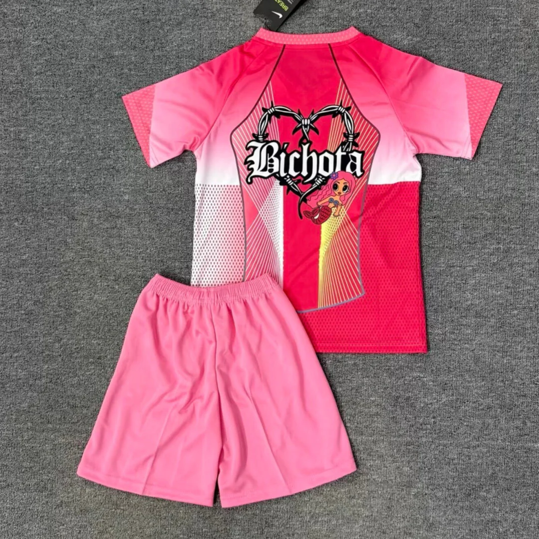 25/26 Ensemble Enfant Barcelone Spécial rose - Image 2