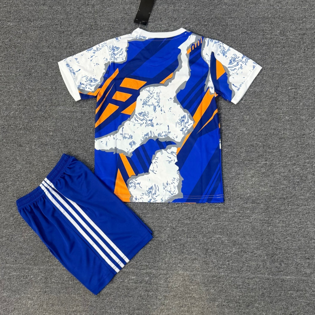 25/26 Ensemble Enfant Real Madrid Spécial blue - Image 2