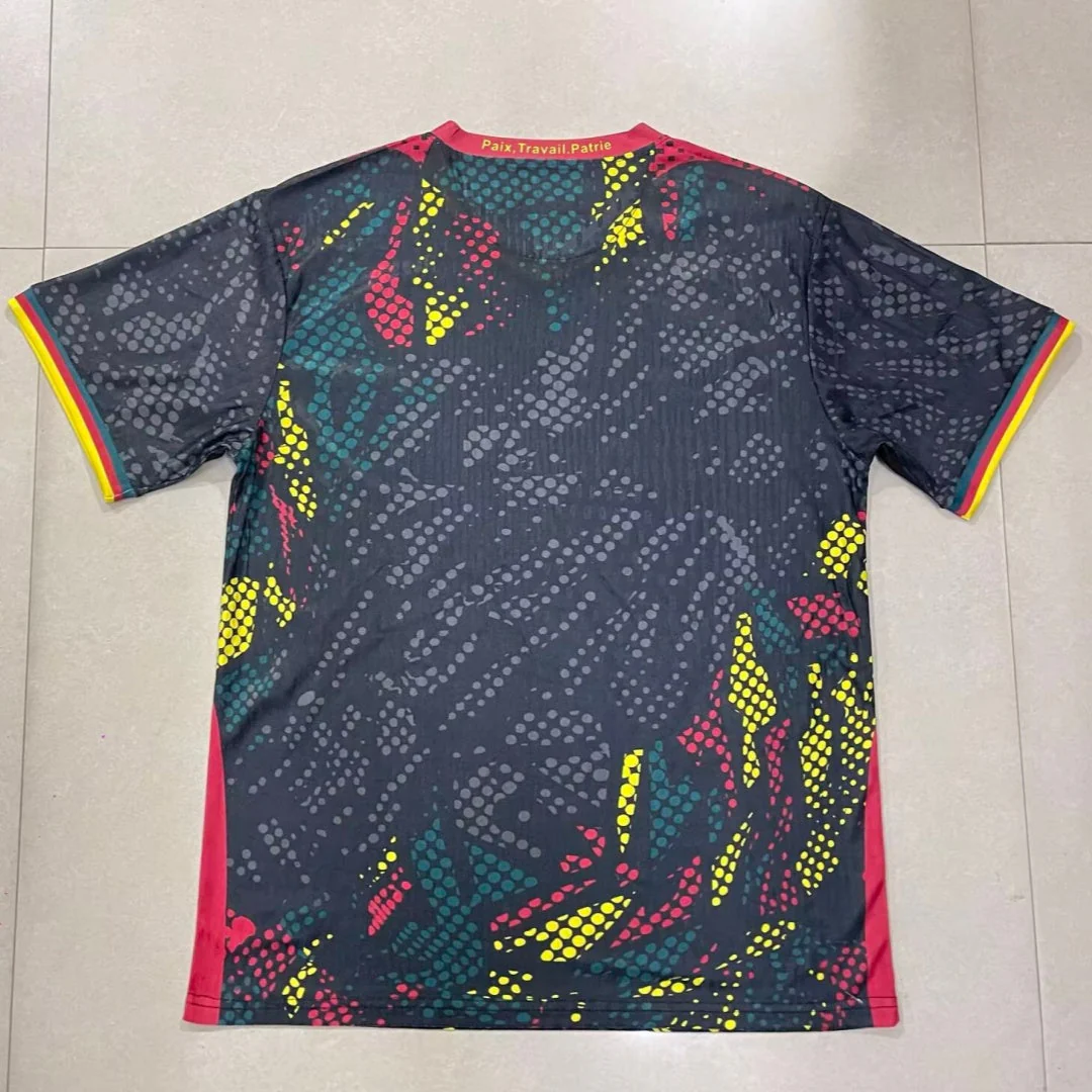 25/26 Maillot Cameroun Spécial  black - Image 4