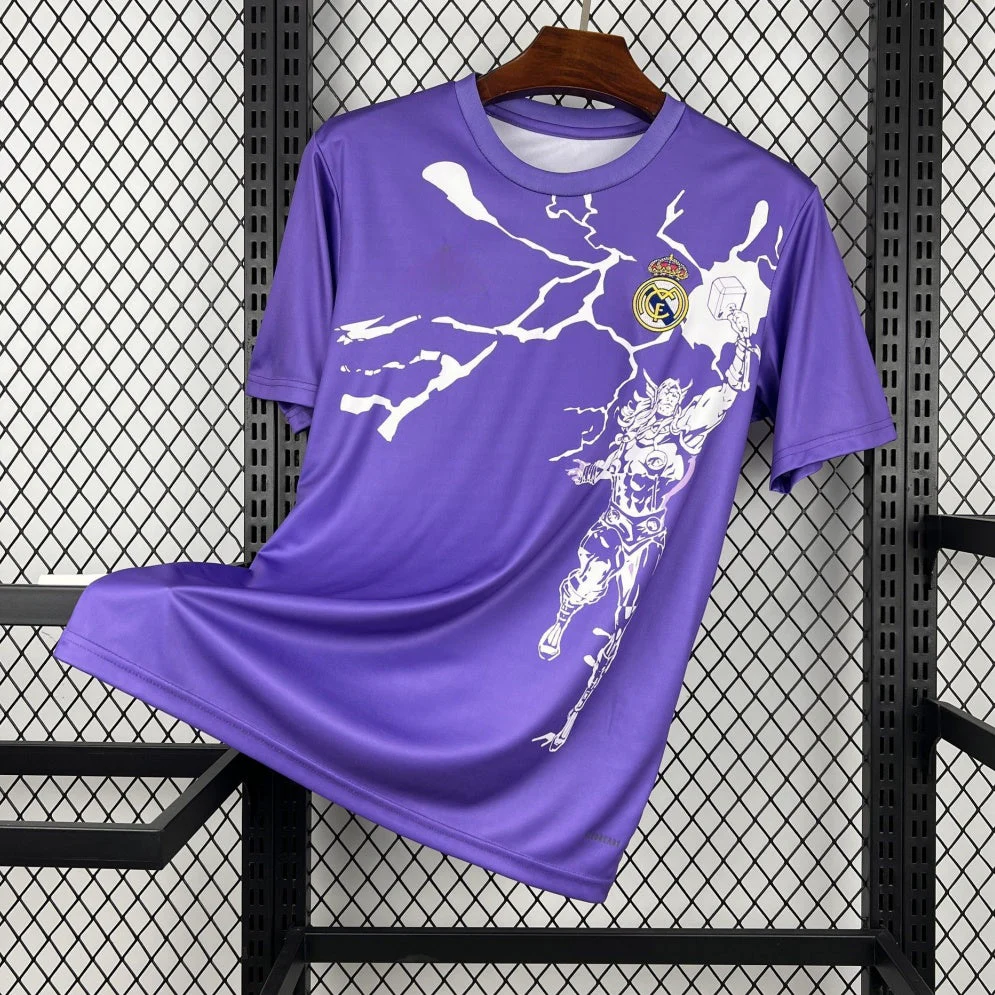 25/26 Maillot Real Madrid Spécial violet