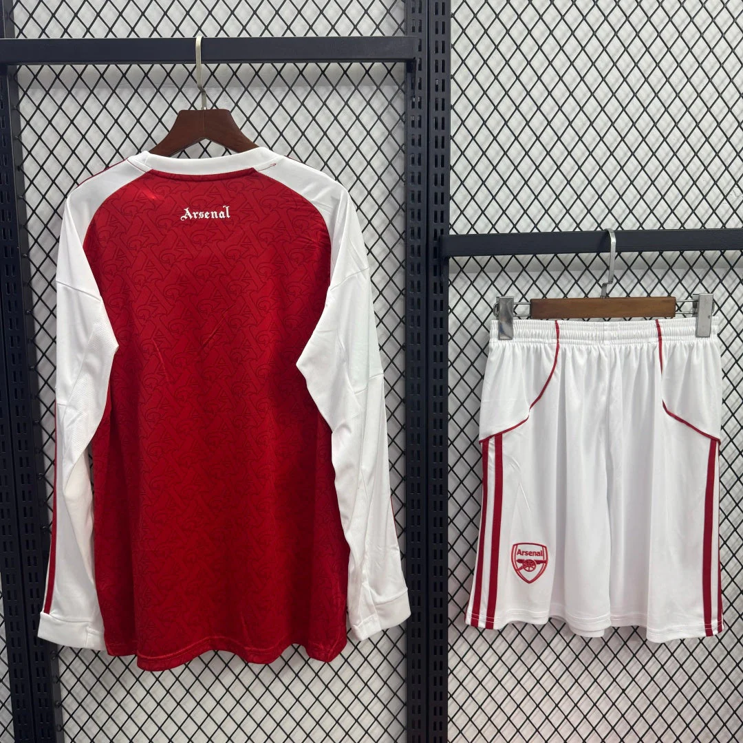 Ensemble 25/26 Arsenal Domicile Adult Manches Longues - Image 2