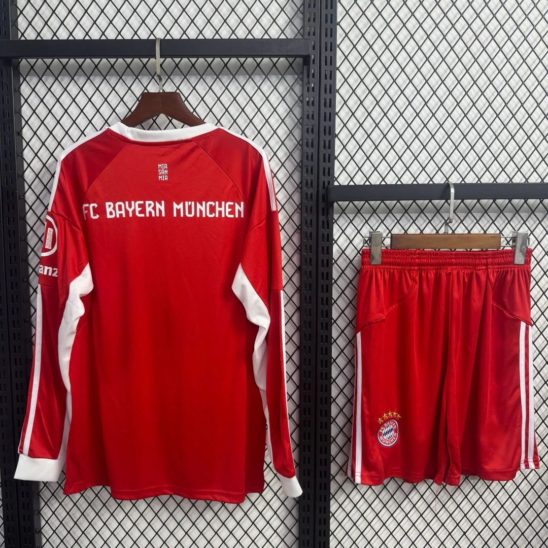 Ensemble 25/26 Bayern Munich Domicile Adult  Manches Longues - Image 2