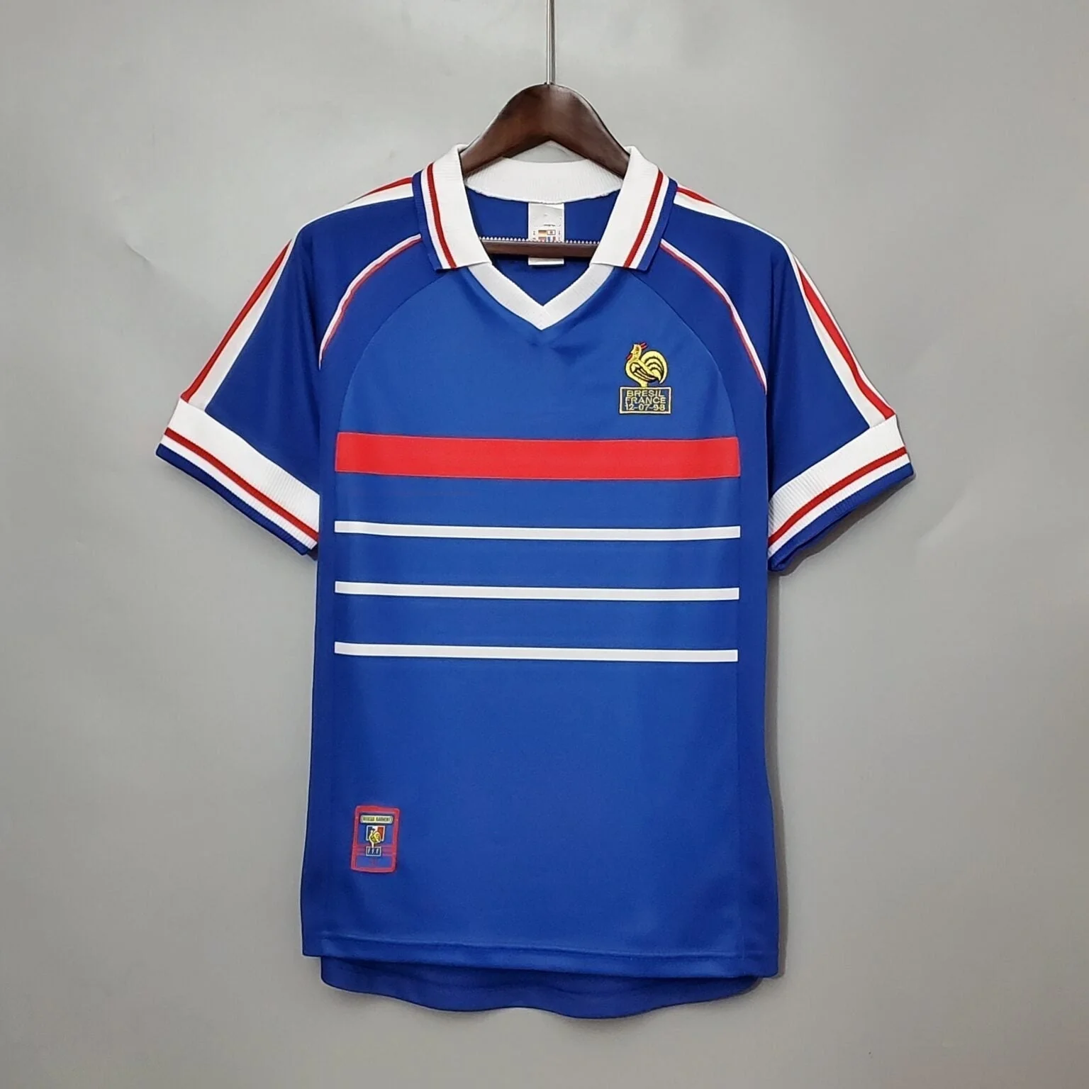 Équipe de France maillot Rétro 1998 - Image 3