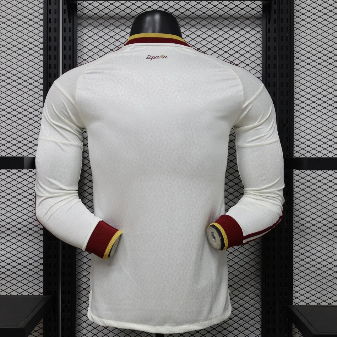 Maillot 2026 Espagne Extérieur player Manches Longues - Image 2