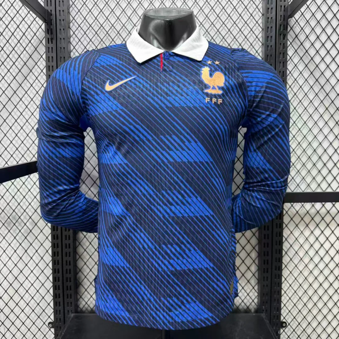 Maillot 2026 France Domicile player Manches Longues - Image 2