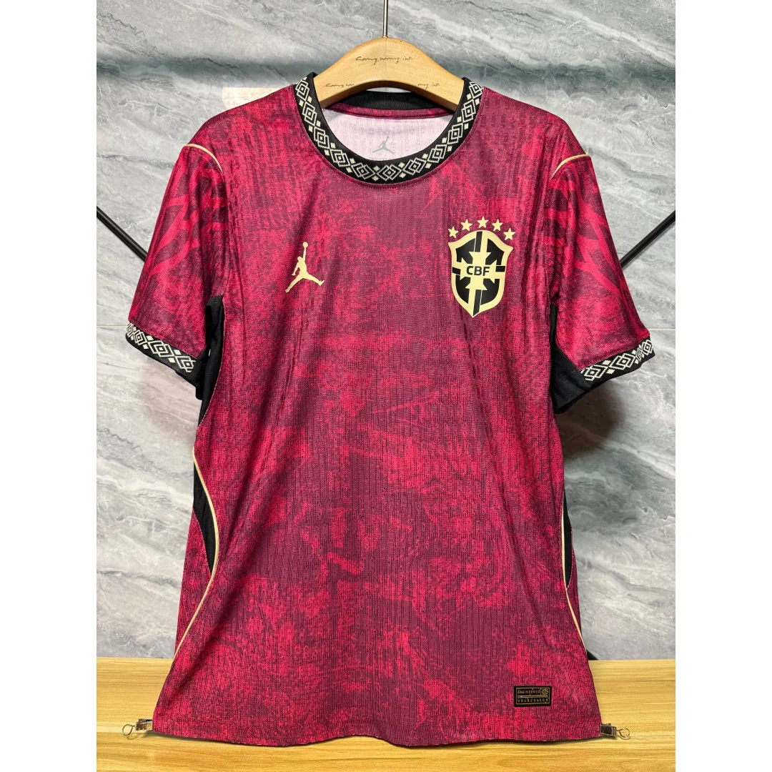 Maillot 25/26  Brésil player Spécial red A - Image 2