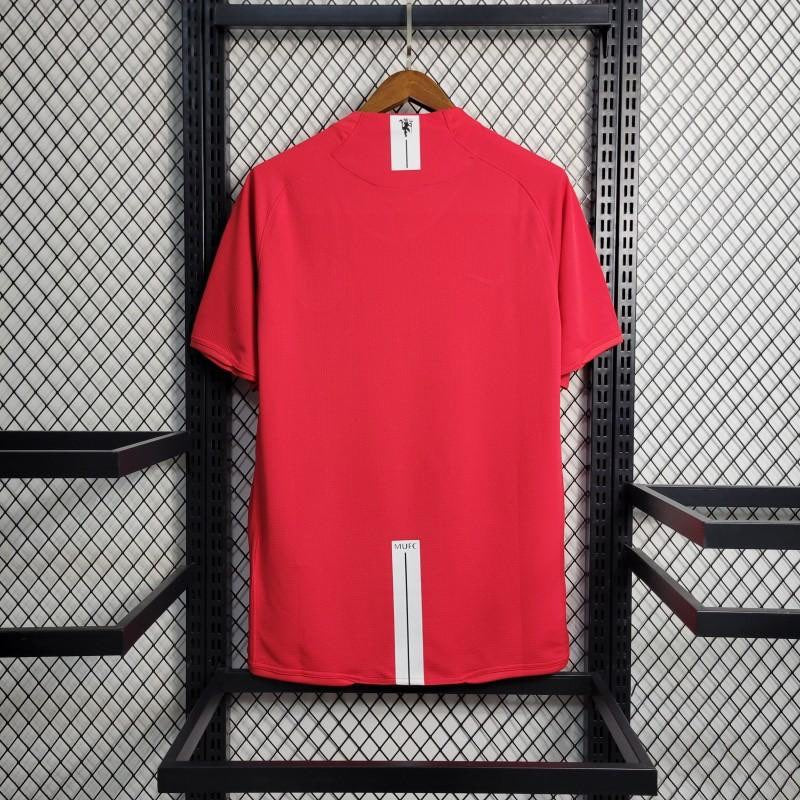 Manchester United maillot Domicile Rétro 2007 2008 - Image 3