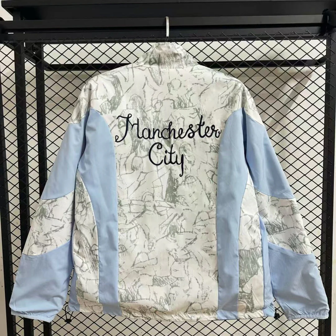 Veste coupe-vent réversible Manchester City S1058 - Image 3